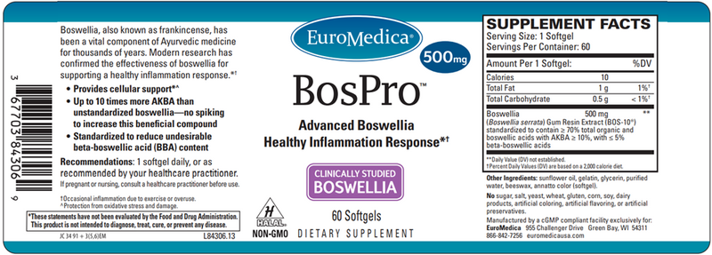 bospro 500 mg euromedica label