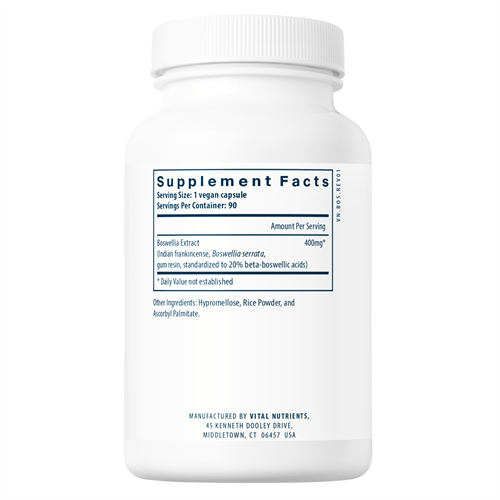 Boswellia Extract 400 mg Vital Nutrients products