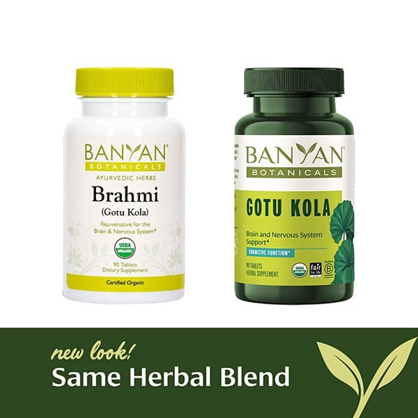 Brahmi/Gotu Kola Tablets (Banyan Botanicals)