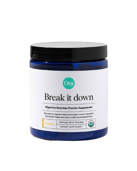 BACKORDER ONLY - Break It Down: Organic Digestive Enzymes Powder