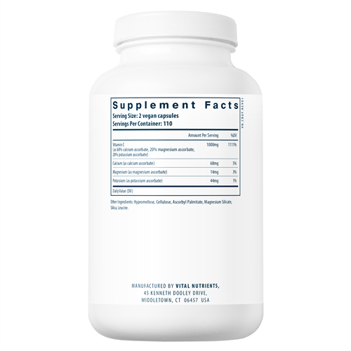 Buffered C 500 mg Vital Nutrients products