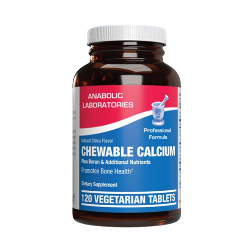 CHEWABLE CALCIUM WITH BORON Anabolic Laboratories front