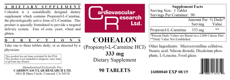 COHEALON-IB (Ecological Formulas) Label