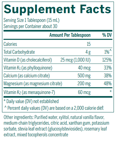 Cal Mag Liquid + Vanilla