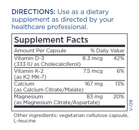 Cal/Mag Plus with Vitamin D & K2