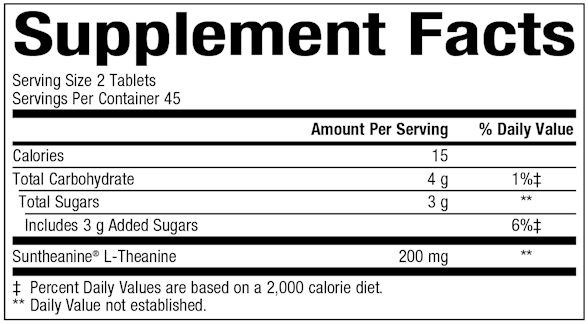 Calm-Pro (Bioclinic Naturals) Supplement Facts