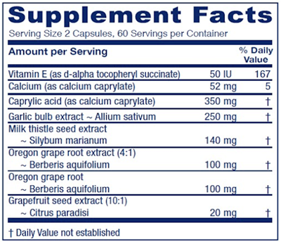 CandidaStat 120ct Vitanica supplements