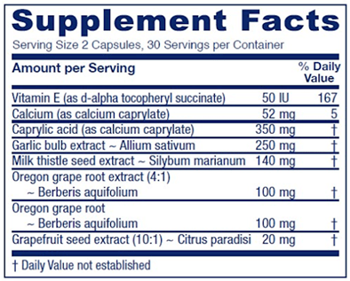 CandidaStat 60ct Vitanica supplements