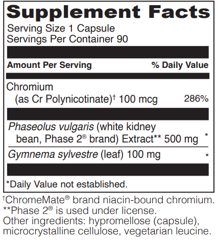 carb down davinci labs supplement facts