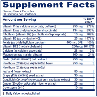 CardioBlend Vitanica supplements