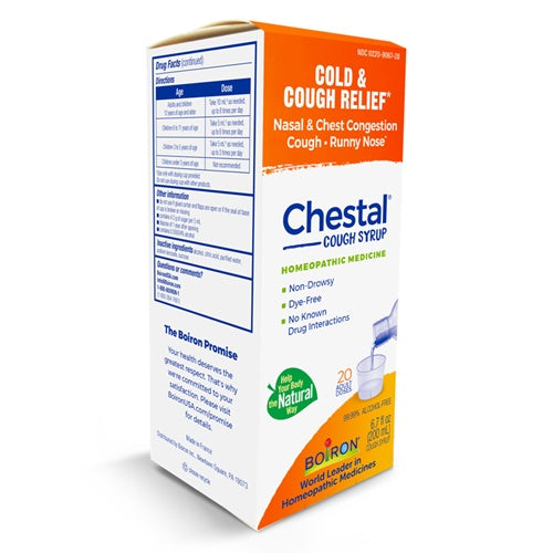 chestal adult cough & cold boiron