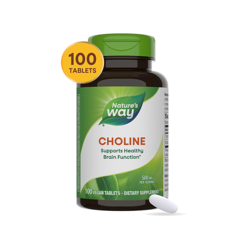 choline tablets nature's way