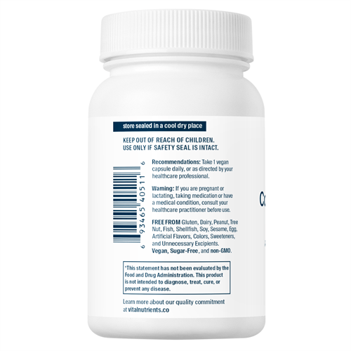 CoEnzyme Q10 100 mg Vital Nutrients