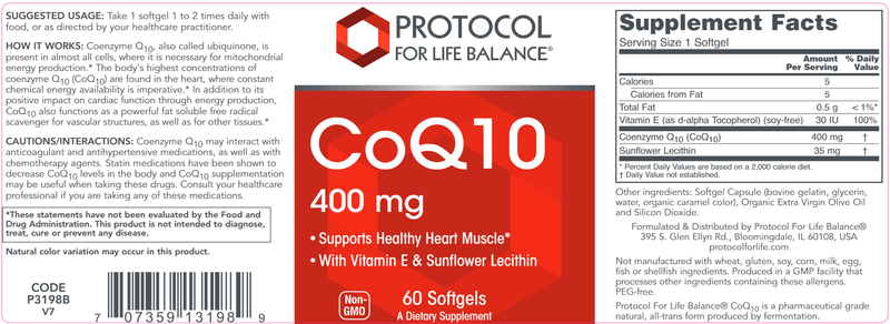 CoQ10 400 mg