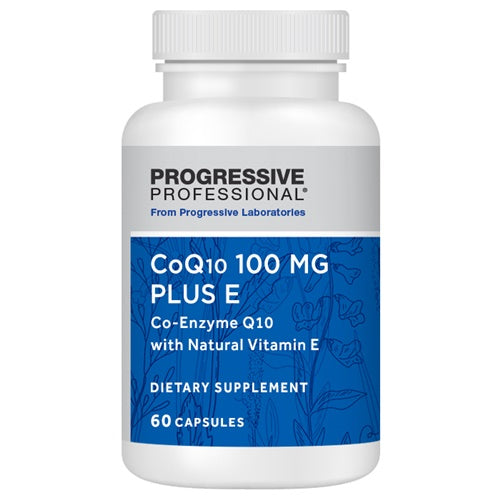 CoQ10 100 mg Plus E Progressive Labs front