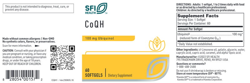 coqh sfi health label