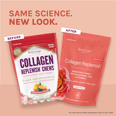 Collagen Replenish Chews Reserveage new look