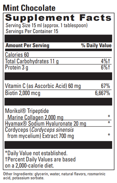 collagen flex davinci labs supplement facts