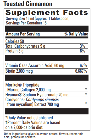 collagen flex davinci labs supplement facts