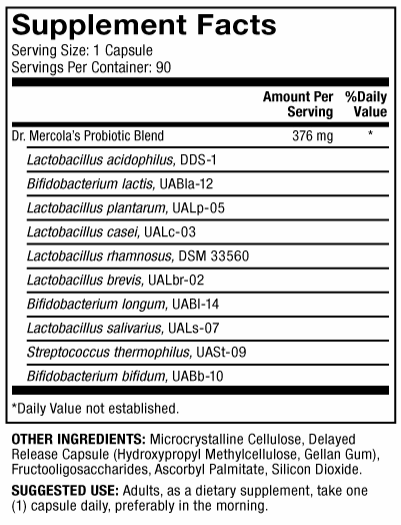 Complete Probiotics 70 Bill CFU 90 Count