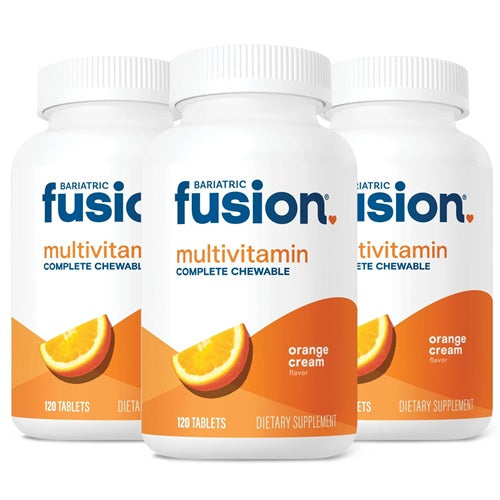 Complete Chewable Multivitamin Orange Cream Bariatric Fusion