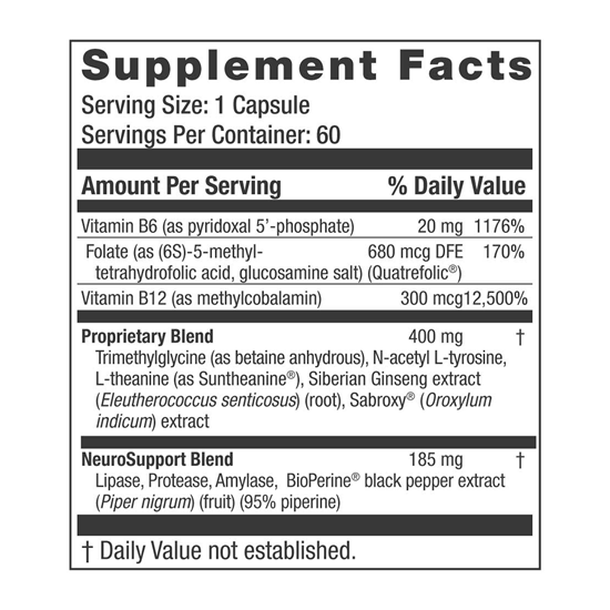 Contegra (Sanesco) Supplement Facts