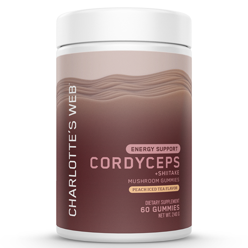 cordyceps + shiitake energy support charlotte's web