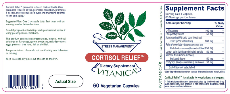 Cortisol Relief