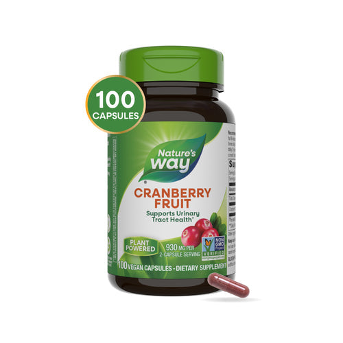 cranberry fruit capsules nature's way