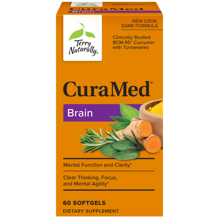 CuraMed Brain Terry Naturally