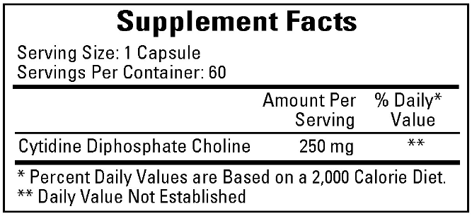 Cytidine Choline 250 mg