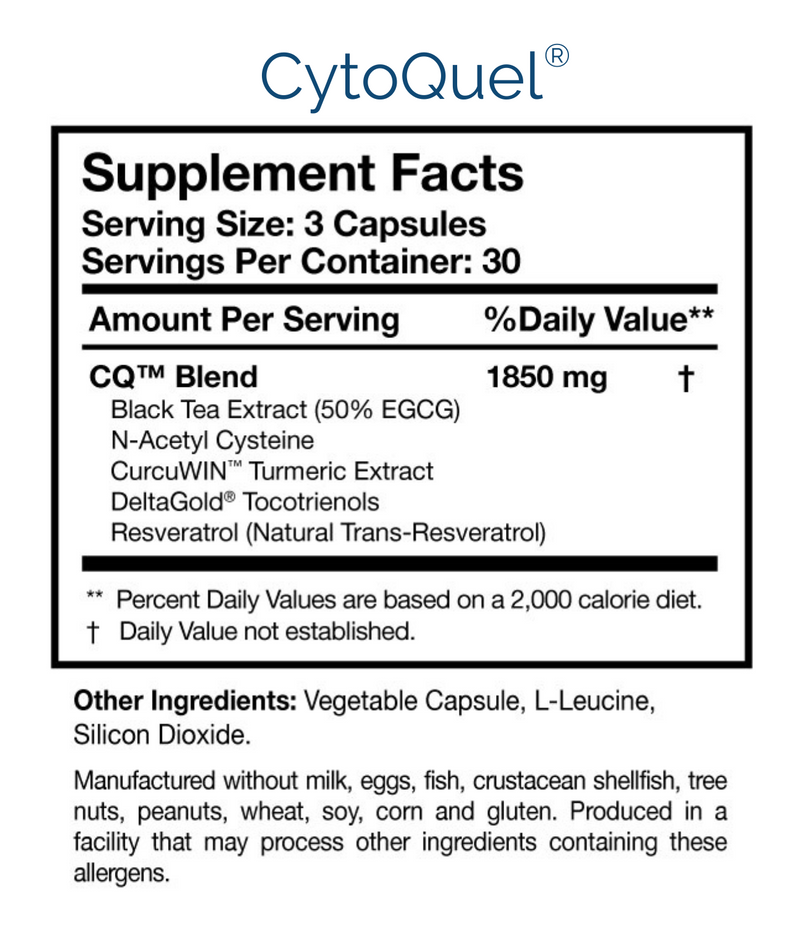 CytoQuel supplement facts