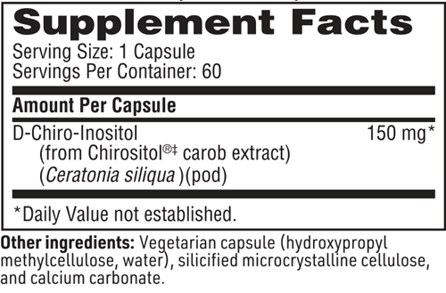 d-chiro-inositol sfi health supplement facts