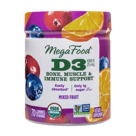 D3 Wellness 1000 IU Gummy (MegaFood)