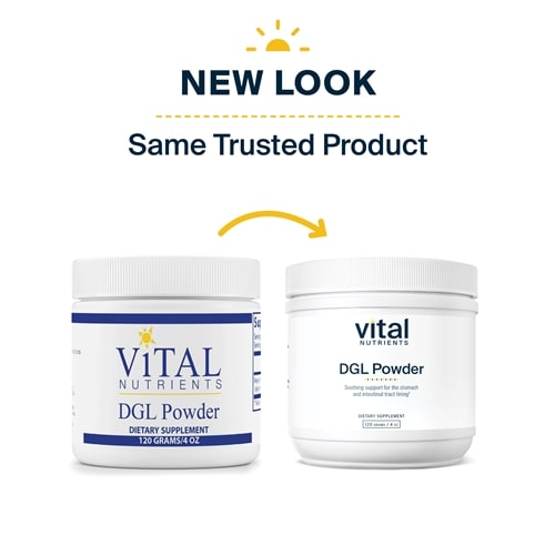 DGL Powder Vital Nutrients new look