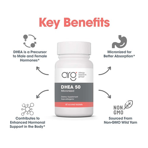 dhea 50 mg allergy research group key benefits