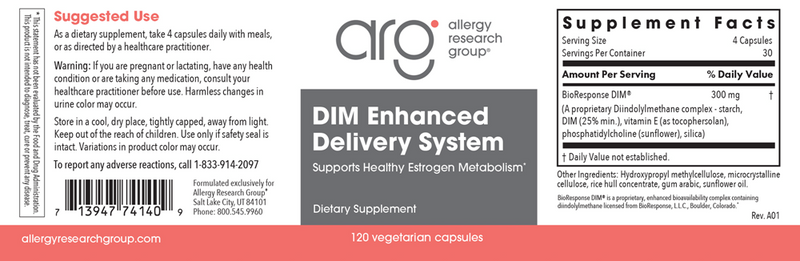 dim enhanced delivery system allergy research group label