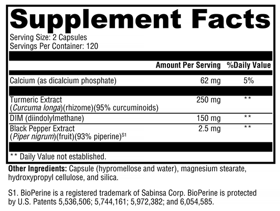 DIMension 3 (Xymogen) Supplement Facts