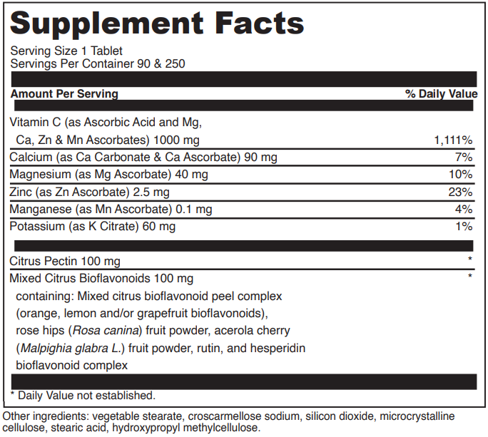 davinci poten c davinci labs supplement facts