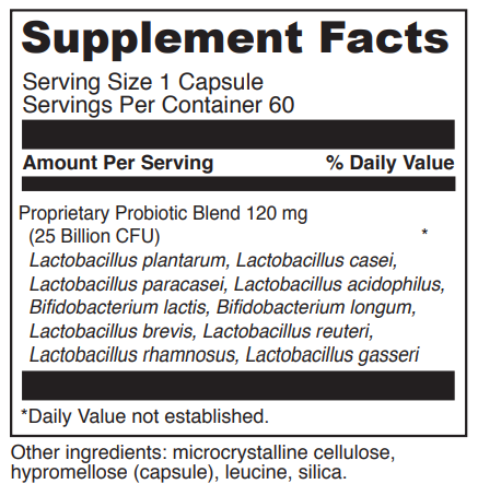 daily best probiotic davinci labs supplement facts