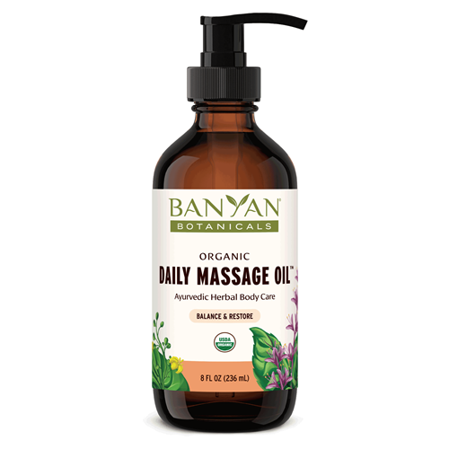 daily massage oil banyan botanicals