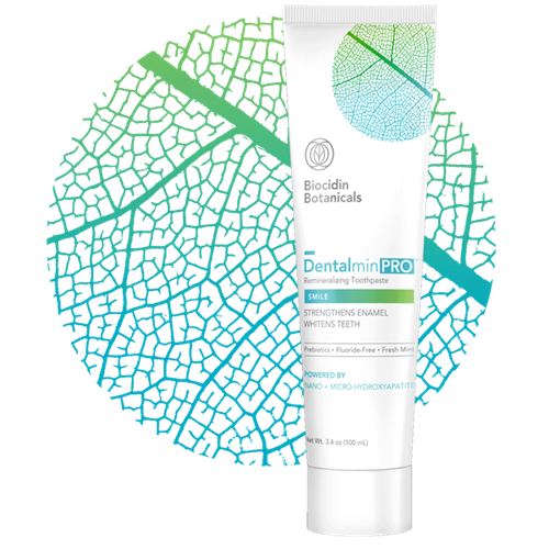 dentalmin pro toothpaste biocidin botanicals