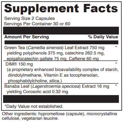 dim plex davinci labs supplement facts