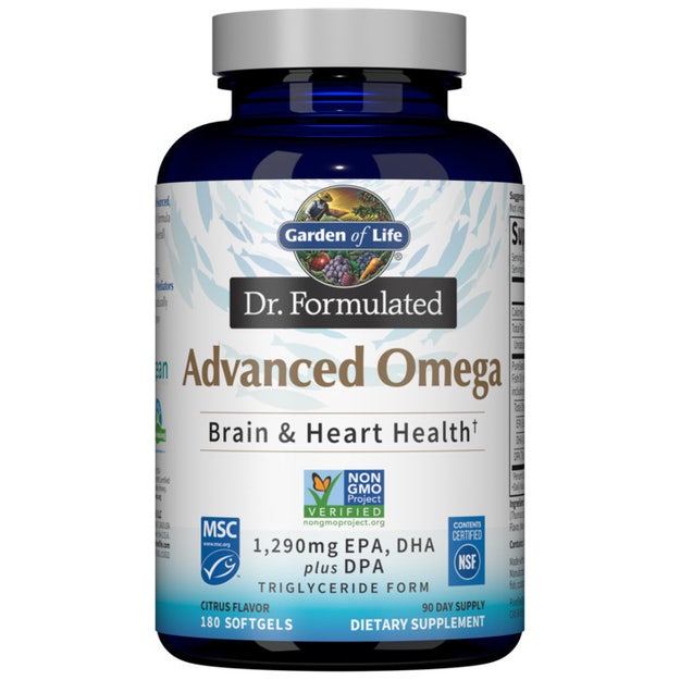 dr. formulated advanced omega lemon garden of life