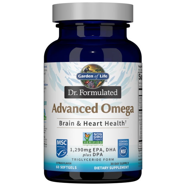 dr. formulated advanced omega lemon garden of life