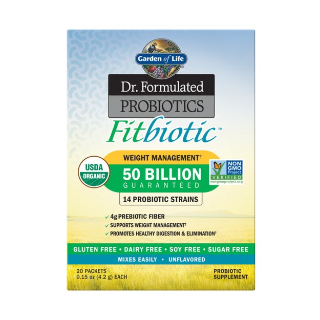 dr. formulated fitbiotic garden of life