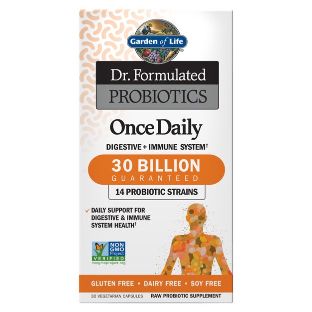 dr. formulated once daily garden of life