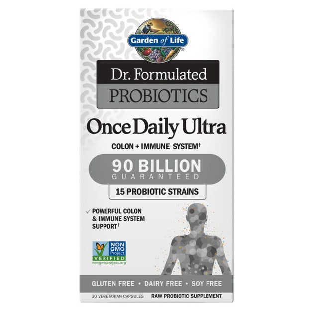 dr. formulated once daily ultra garden of life