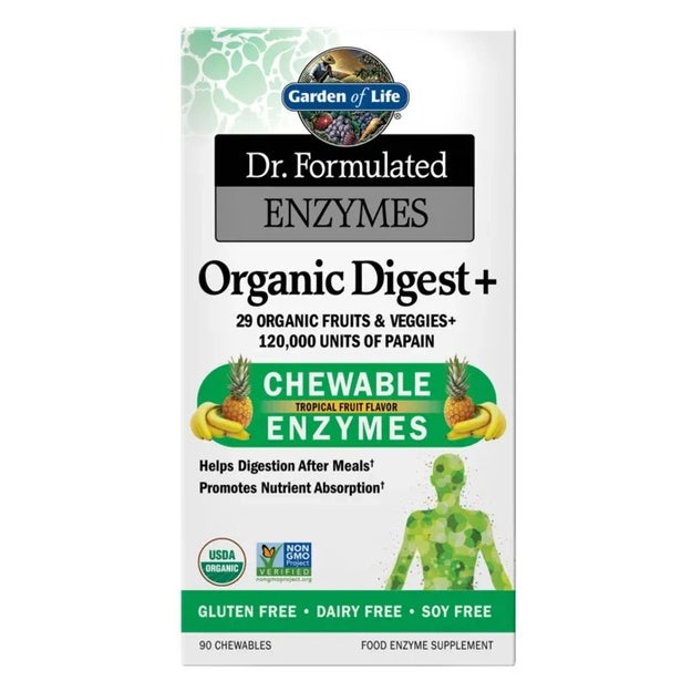 dr. formulated organic digest garden of life