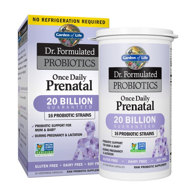 dr. formulated prenatal probiotic garden of life